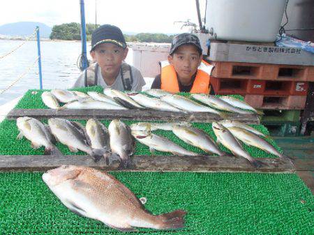 カタタのつり堀 釣果