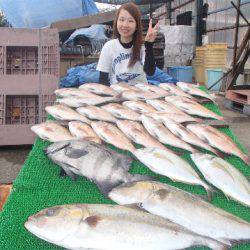 カタタのつり堀 釣果