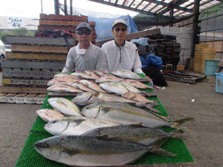 カタタのつり堀 釣果