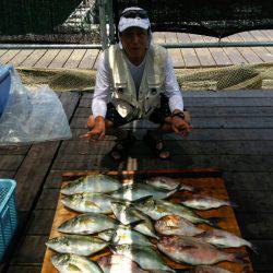 海上釣堀フィッシングレインボー 釣果