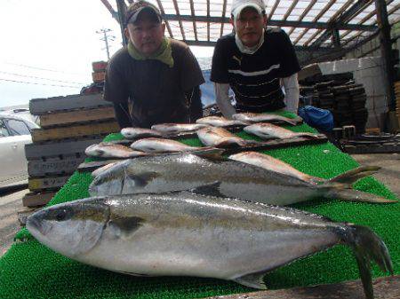 カタタのつり堀 釣果