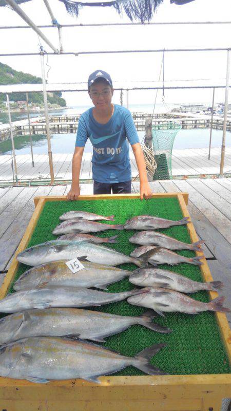 海の釣堀 海恵 釣果