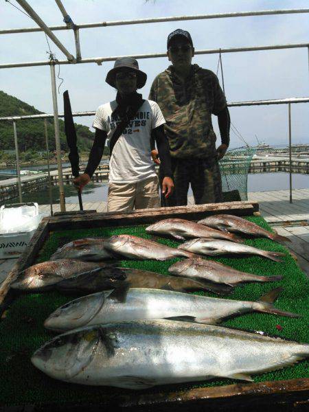 海の釣堀 海恵 釣果