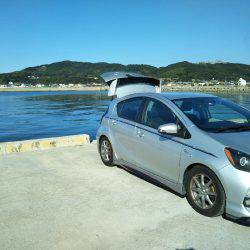 初めての都志港