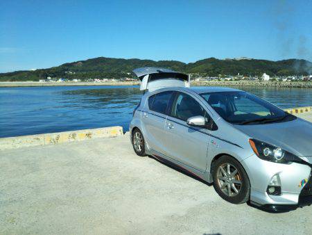 初めての都志港