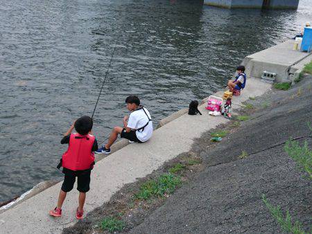 お盆の最後は子供サービス