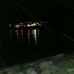 片添にて夜釣り