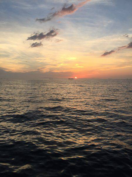 昼過ぎから日没まで