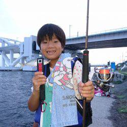 お盆の最後は子供サービス