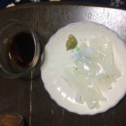 今年初のケンサキイカ