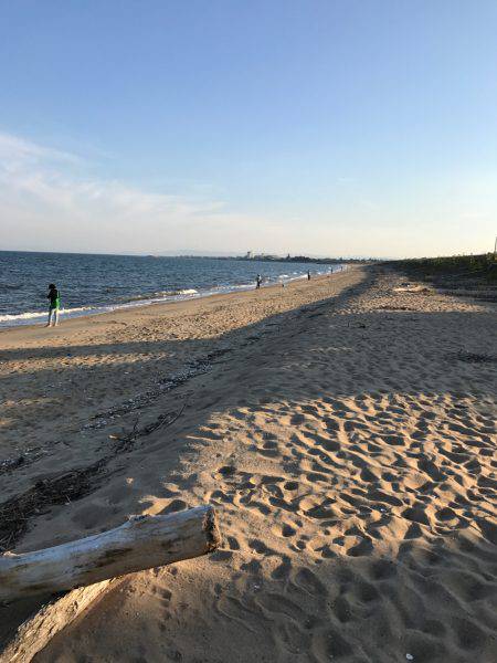 夕まずめにちょろっと楠サーフ