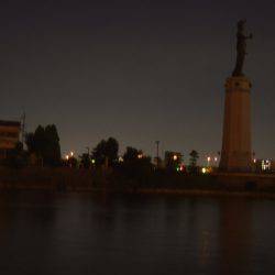 台風前に市街地で短時間チニング