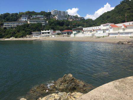 前回と同じポイントでキス釣り