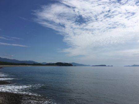 大里松原海岸 ダツゲー94cm