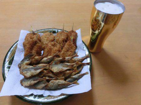 小アジの唐揚げが食べたーいっ‼