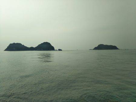 阿南市の辰巳でタチウオとツバスとシオ