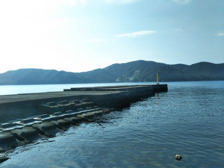 阿南市の椿泊でタチウオとシオと小アジ