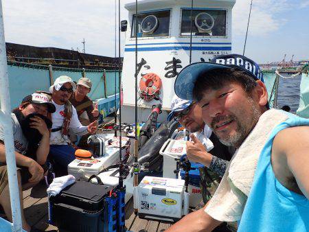 沖堤防でタコエギング！