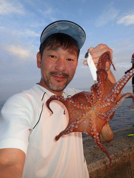 飽きもせず、またまたまたまた4週連続沖堤防♪