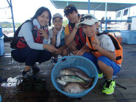 カタタのつり堀 釣果