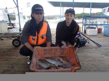 カタタのつり堀 釣果