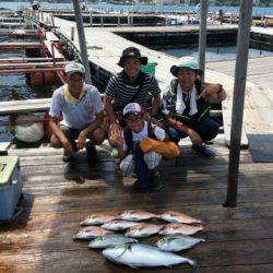 由良海上釣り堀 海人 釣果