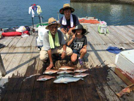 由良海上釣り堀 海人 釣果