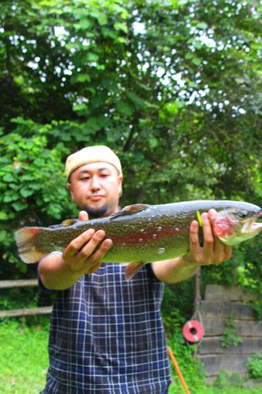 小菅トラウトガーデン 釣果