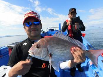 鯛紅丸 釣果