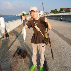 次男に初ツバス