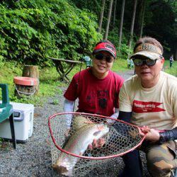 小菅トラウトガーデン 釣果