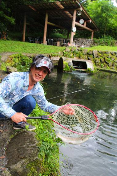 小菅トラウトガーデン 釣果