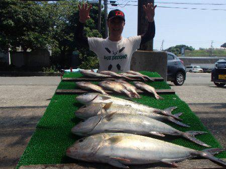 カタタのつり堀 釣果