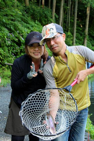 小菅トラウトガーデン 釣果