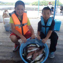 カタタのつり堀 釣果
