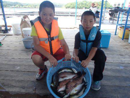 カタタのつり堀 釣果