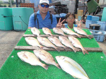 カタタのつり堀 釣果