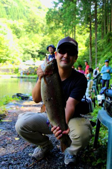 小菅トラウトガーデン 釣果