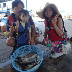 カタタのつり堀 釣果