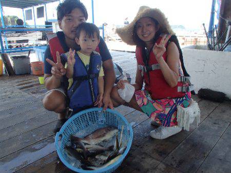カタタのつり堀 釣果