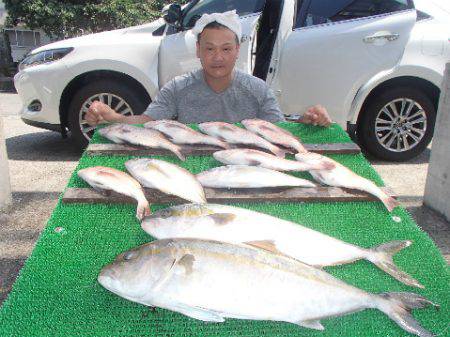カタタのつり堀 釣果