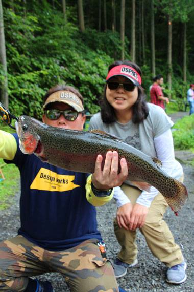 小菅トラウトガーデン 釣果