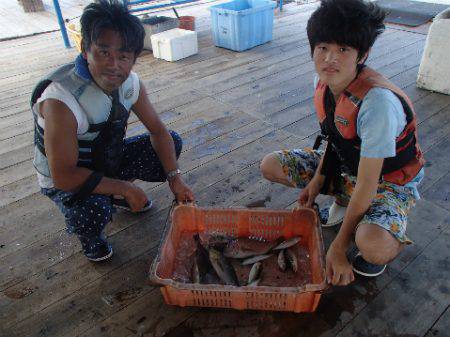 カタタのつり堀 釣果