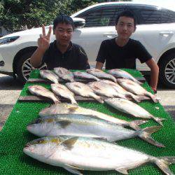カタタのつり堀 釣果