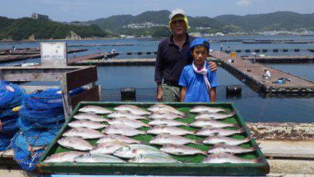 淡路じゃのひれフィッシングパーク 釣果