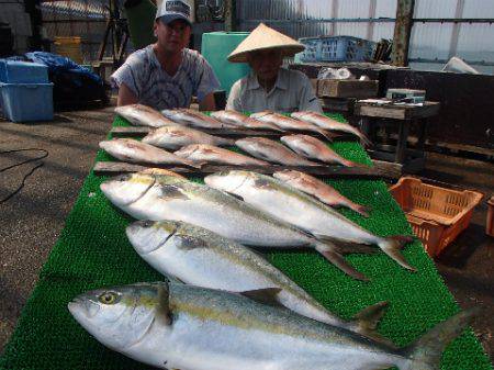 カタタのつり堀 釣果