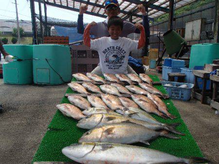 カタタのつり堀 釣果