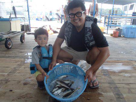 カタタのつり堀 釣果