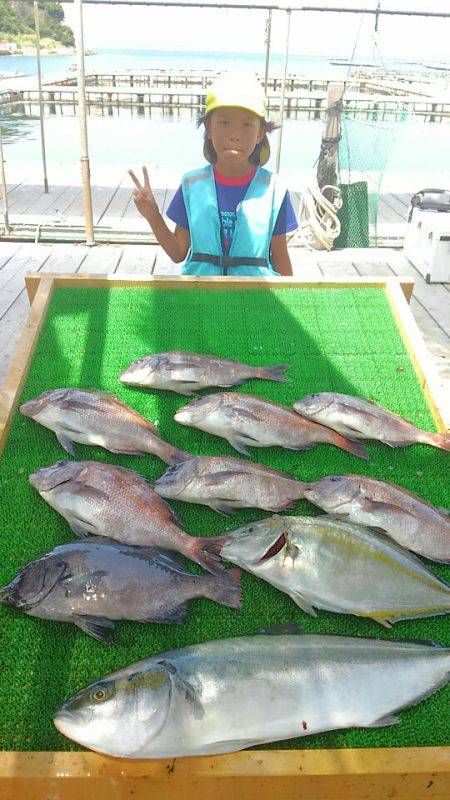 海の釣堀 海恵 釣果