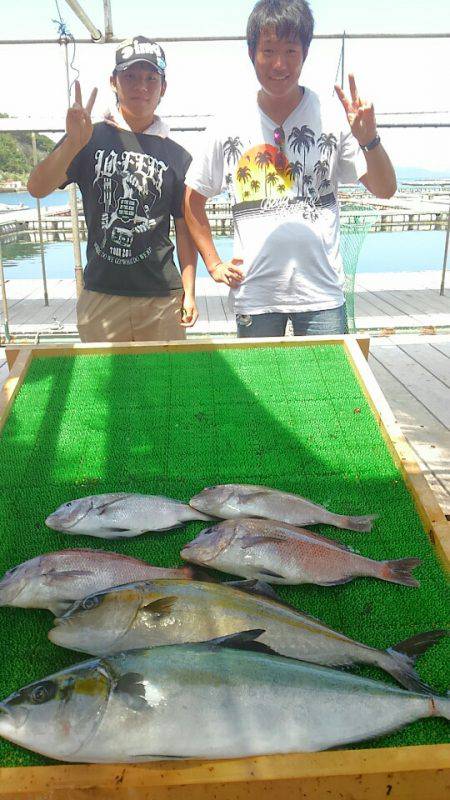 海の釣堀 海恵 釣果